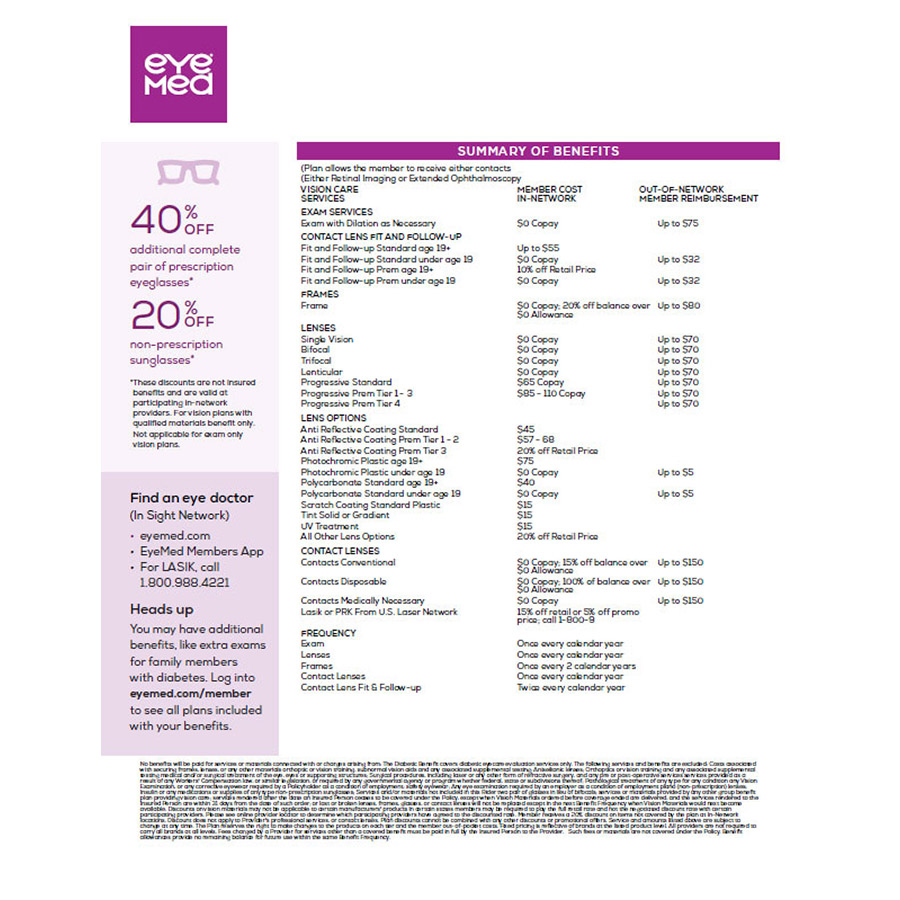 EyeMed Open Enrollment